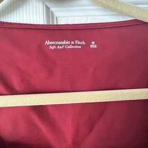 Abercrombie crimson bodysuit